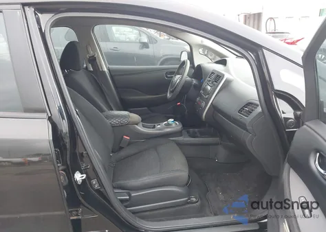 2017 Nissan Leaf S z USA, uszkodzony, nr VIN 1N4BZ0CP3HC308156